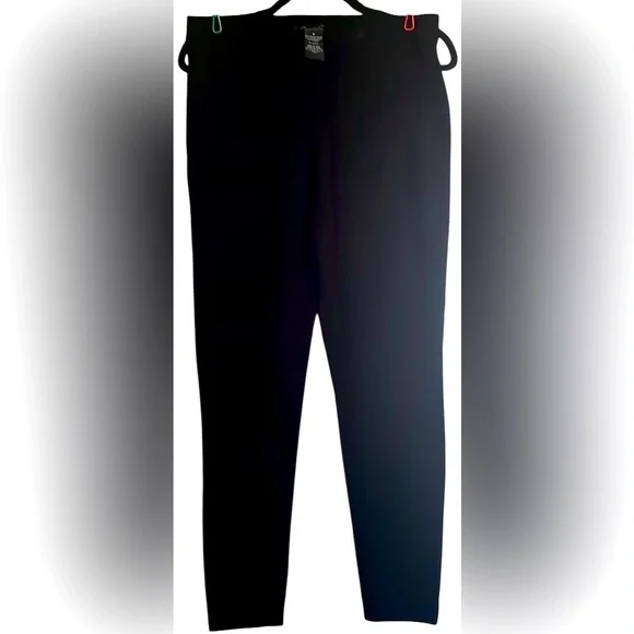 ZAC & RACHEL Onyx Black Mid Rise Pull-On Slim Fit Jeggings, Size Medium, EUC. - Picture 1 of 7